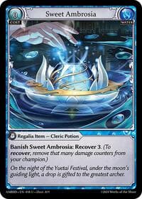 Sweet Ambrosia - Mortal Ambition Starter Decks - Grand Archive TCG card