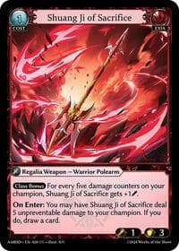 Shuang Ji of Sacrifice - Mortal Ambition Starter Decks - Grand Archive TCG card