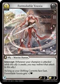 Formidable Youxia - Mortal Ambition Starter Decks - Grand Archive TCG card