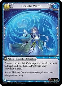 Coriolis Ward - Mortal Ambition Starter Decks - Grand Archive TCG card