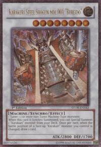Karakuri Steel Shogun mdl 00X "Bureido" (UTR) - Storm of Ragnarok - YuGiOh card