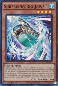 Surfacing Big Jaws - Rage of the Abyss - YuGiOh card