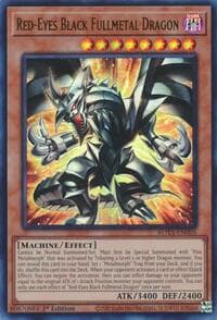 Red-Eyes Black Fullmetal Dragon - Rage of the Abyss - YuGiOh card