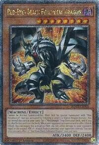 Red-Eyes Black Fullmetal Dragon (Quarter Century Secret Rare) - Rage of the Abyss - YuGiOh card