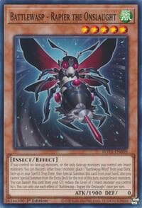 Battlewasp - Rapier the Onslaught - Rage of the Abyss - YuGiOh card