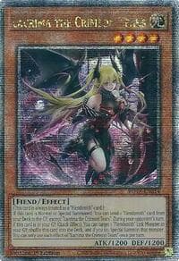 Lacrima the Crimson Tears (Quarter Century Secret Rare) - Rage of the Abyss - YuGiOh card