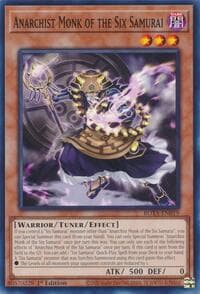 Anarchist Monk of the Six Samurai - Rage of the Abyss - YuGiOh card