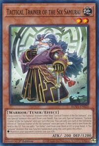 Tactical Trainer of the Six Samurai - Rage of the Abyss - YuGiOh card