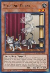 Flipping Feline - Rage of the Abyss - YuGiOh card