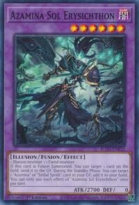 Azamina Sol Erysichthon - Rage of the Abyss - YuGiOh card