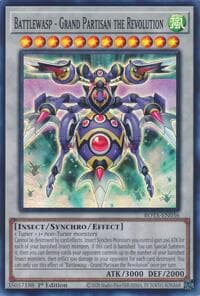 Battlewasp - Grand Partisan the Revolution - Rage of the Abyss - YuGiOh card
