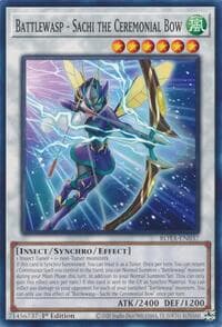 Battlewasp - Sachi the Ceremonial Bow - Rage of the Abyss - YuGiOh card