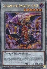 Legendary Lord Six Samurai - Shi En (Quarter Century Secret Rare) - Rage of the Abyss - YuGiOh card