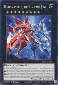 Rubysapphirus, the Adamant Jewel - Rage of the Abyss - YuGiOh card