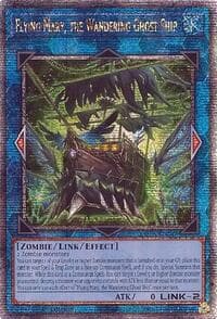 Flying Mary, the Wandering Ghost Ship (Quarter Century Secret Rare) - Rage of the Abyss - YuGiOh card