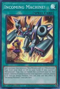 Incoming Machine! - Rage of the Abyss - YuGiOh card