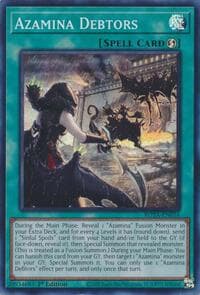 Azamina Debtors - Rage of the Abyss - YuGiOh card