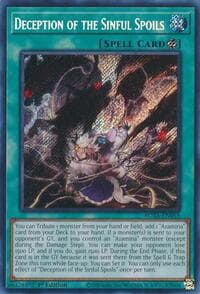 Deception of the Sinful Spoils - Rage of the Abyss - YuGiOh card