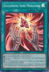 Succumbing-Song Morganite - Rage of the Abyss - YuGiOh card