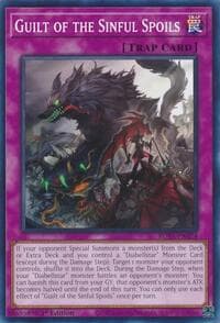 Guilt of the Sinful Spoils - Rage of the Abyss - YuGiOh card
