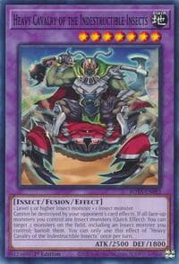 Heavy Cavalry of the Indestructible Insects - Rage of the Abyss - YuGiOh card