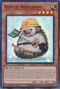 Rescue Hedgehog - Rage of the Abyss - YuGiOh card