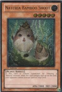 Naturia Bamboo Shoot (UTR) - Duelist Revolution - YuGiOh card