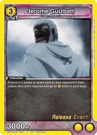 Jerome Guizbatt - UE01BT: BLEACH: Thousand-Year Blood War Release Event Cards - Union Arena card