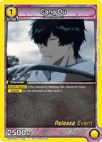 Cang Du - UE01BT: BLEACH: Thousand-Year Blood War Release Event Cards - Union Arena card