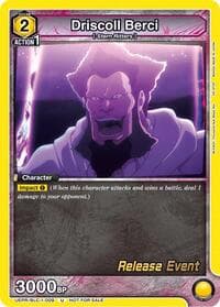 Driscoll Berci - UE01BT: BLEACH: Thousand-Year Blood War Release Event Cards - Union Arena card