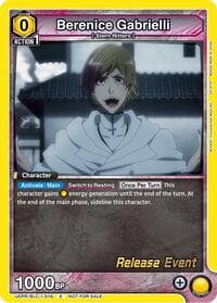 Berenice Gabrielli - UE01BT: BLEACH: Thousand-Year Blood War Release Event Cards - Union Arena card
