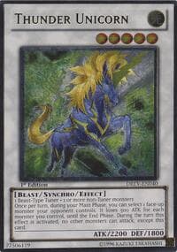 Thunder Unicorn (UTR) - Duelist Revolution - YuGiOh card