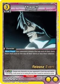Yhwach (022) - UE01BT: BLEACH: Thousand-Year Blood War Release Event Cards - Union Arena card