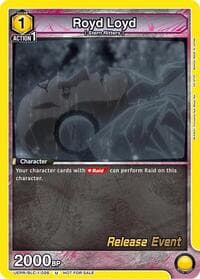 Royd Loyd - UE01BT: BLEACH: Thousand-Year Blood War Release Event Cards - Union Arena card