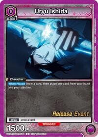 Uryu Ishida - UE01BT: BLEACH: Thousand-Year Blood War Release Event Cards - Union Arena card