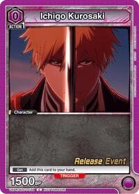 Ichigo Kurosaki (039) - UE01BT: BLEACH: Thousand-Year Blood War Release Event Cards - Union Arena card