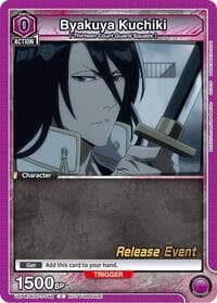 Byakuya Kuchiki (048) - UE01BT: BLEACH: Thousand-Year Blood War Release Event Cards - Union Arena card