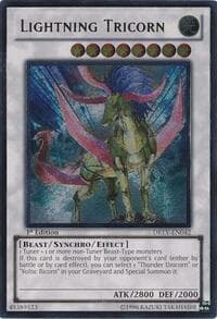Lightning Tricorn (UTR) - Duelist Revolution - YuGiOh card