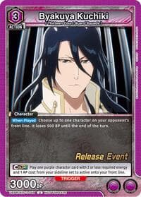 Byakuya Kuchiki (049) - UE01BT: BLEACH: Thousand-Year Blood War Release Event Cards - Union Arena card