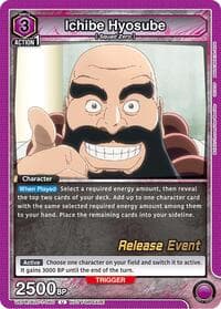 Ichibe Hyosube - UE01BT: BLEACH: Thousand-Year Blood War Release Event Cards - Union Arena card