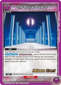 The Royal Palace - UE01BT: BLEACH: Thousand-Year Blood War Release Event Cards - Union Arena card