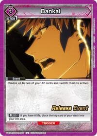 Bankai (066) - UE01BT: BLEACH: Thousand-Year Blood War Release Event Cards - Union Arena card