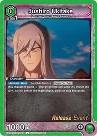 Jushiro Ukitake - UE01BT: BLEACH: Thousand-Year Blood War Release Event Cards - Union Arena card