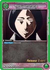 Retsu Unohana (072) - UE01BT: BLEACH: Thousand-Year Blood War Release Event Cards - Union Arena card