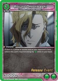 Rojuro Ohtoribashi - UE01BT: BLEACH: Thousand-Year Blood War Release Event Cards - Union Arena card