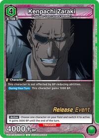 Kenpachi Zaraki (080) - UE01BT: BLEACH: Thousand-Year Blood War Release Event Cards - Union Arena card