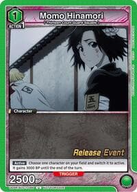 Momo Hinamori - UE01BT: BLEACH: Thousand-Year Blood War Release Event Cards - Union Arena card
