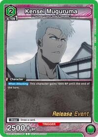 Kensei Muguruma - UE01BT: BLEACH: Thousand-Year Blood War Release Event Cards - Union Arena card