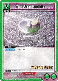The Soul Society - UE01BT: BLEACH: Thousand-Year Blood War Release Event Cards - Union Arena card