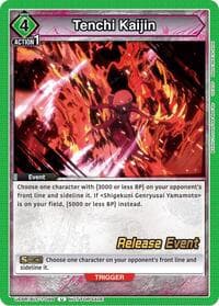 Tenchi Kaijin - UE01BT: BLEACH: Thousand-Year Blood War Release Event Cards - Union Arena card